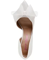 Betsey Johnson Women's Nobble Sculpted Bow Pumps
