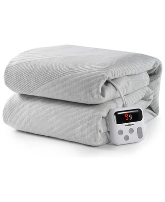 Caromio Twin Size Electric Heated Mattress Pad, 39"x75"