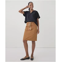 Pact Women's Organic Cotton Daily Twill Skirt