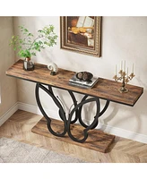 Tribesigns Farmhouse Console Table, 55