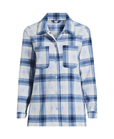 Lands' End Plus Anyweather Fleece Shirt Jacket