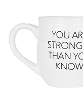 Amici Home You Are Stronger Coffee Mug