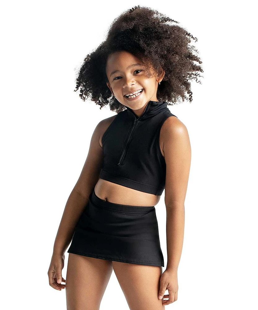 Capezio Girls Team Basics Mock Neck Top