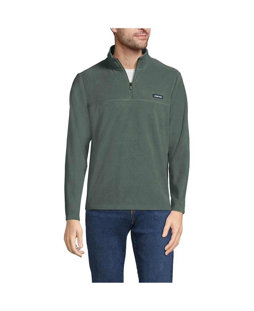 Lands' End Big & Tall Anyweather Fleece Quarter Zip Pullover