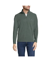 Lands' End Big & Tall Anyweather Fleece Quarter Zip Pullover