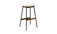 Slickblue Modern Set of 2 Bar Stools Comfortable & Stylish Counter Height Design