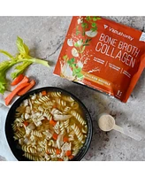 Vitauthority Chicken Noodle Bone Broth Collagen, Packed with Protein & Collagen (Types I, Ii, Iii) for Skin, Hair, Nails, Joints, & Gut, Vitauthority,