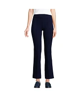 Lands' End Women's Starfish High Rise Kick Flare Crop Pants