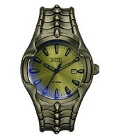 Diesel Men's Vert Quartz Three-Hand Date Green Stainless Steel 45mm