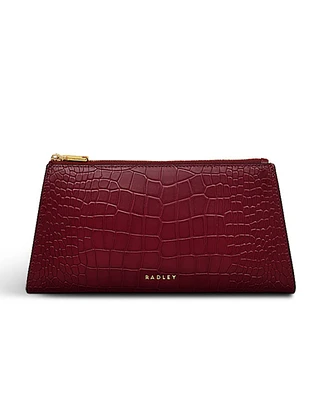 Radley London Glasshouse - Faux Croc Small Zip Top Clutch