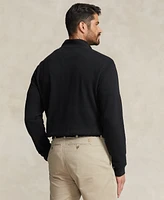 Polo Ralph Lauren Men's Big & Tall Estate-Rib Quarter-Zip Pullover