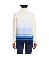 Lands' End Women's Anyweather Fleece Quarter Zip Pullover