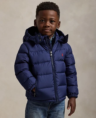 Polo Ralph Lauren Toddler and Little Boys Ripstop Down Hooded Jacket