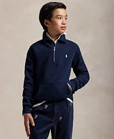 Polo Ralph Lauren Big Boys Fleece Quarter-Zip Pullover Sweatshirt