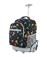 Travelers Club Kids Rolling Backpack Luggage Set