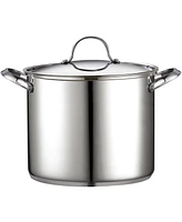 Cooks Standard Classic Stainless Steel 4-piece 12 quart pasta pot cooker steamer multipots