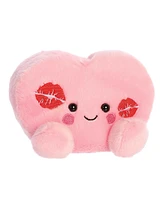 Aurora Mini Kinsley Kisses Heart Palm Pals Adorable Plush Toy Pink 5"