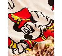 Disney | Macy's Mickey & Friends Parade Balloon Woven Blanket, Created for Macy's