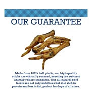 Country Living Chicken Feet Dog Treats - All-Natural, Crunchy & Nutritious Snacks for Joint Support, High in Protein & Glucosamine - 20