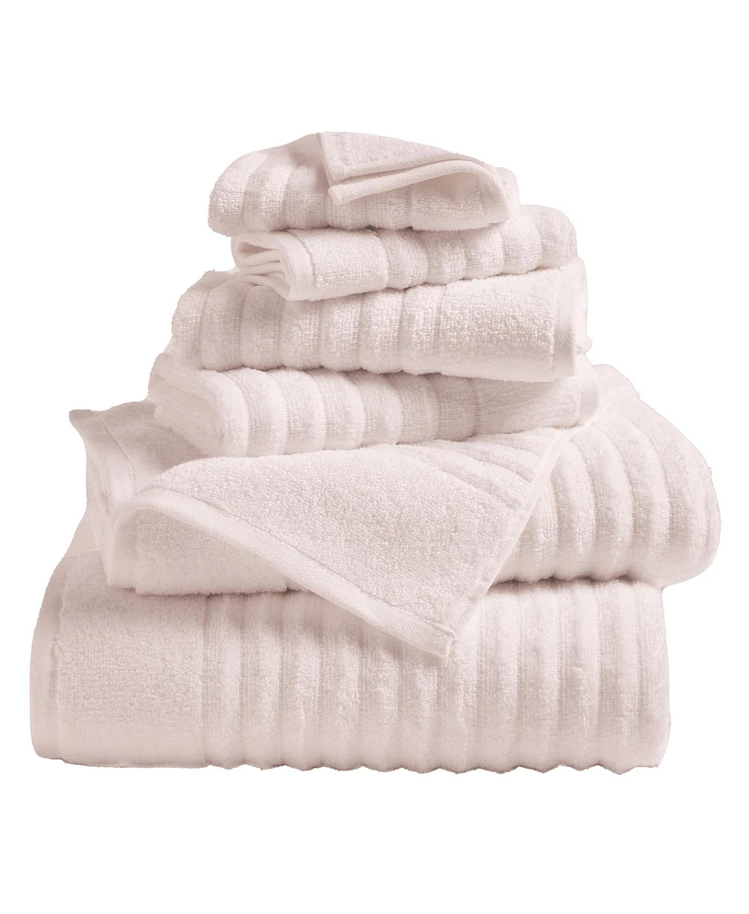 Linery & Co Co. Combed Cotton -Piece Bath Towel Set