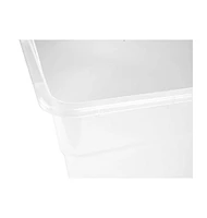 Sterilite 56 Quart Clear Plastic Storage Container Box and Latching Lid, 32 Pack