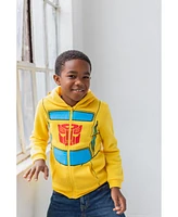 Transformers Boys Optimus Prime Bumblebee Megatron Fleece Pullover Hoodie to