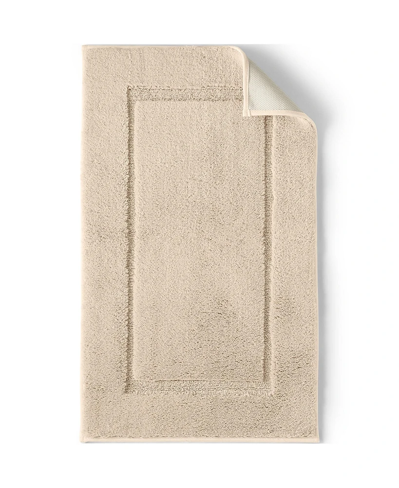 Lands' End Cotton Non-skid Medium Bath Rug 20x33