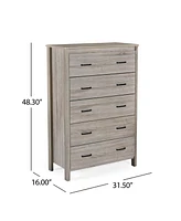 Slickblue 5-Drawer Chest – Sleek and Functional Storage Solution