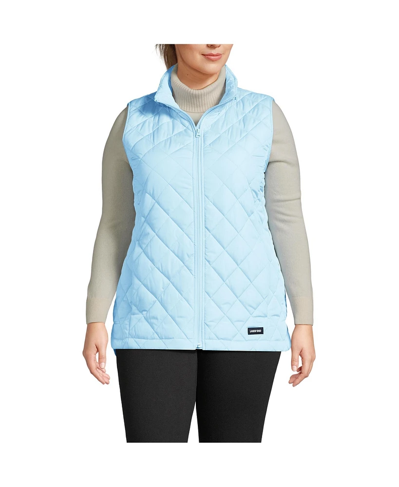 Lands' End Plus FeatherFree Insulated Vest
