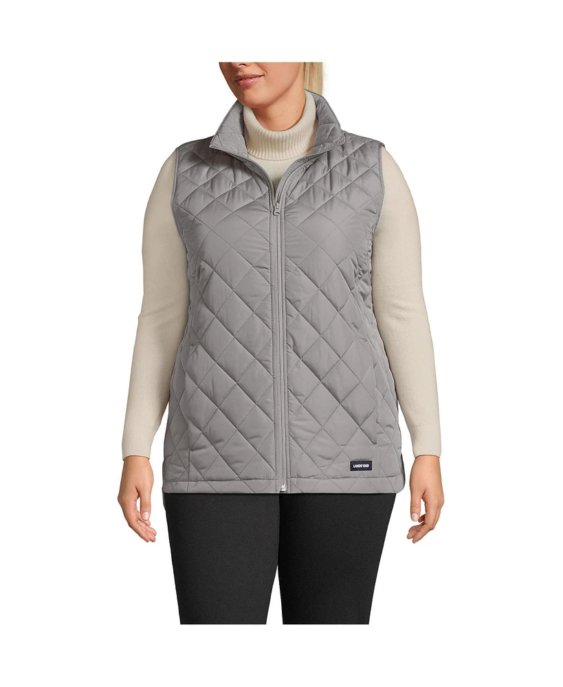 Lands' End Plus FeatherFree Insulated Vest