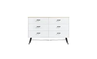 Slickblue 6-Drawer Dresser for Bedroom with Deep Drawers – Spacious and Practical Storage