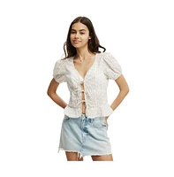 Cotton On Women's Denim Mini Skirt