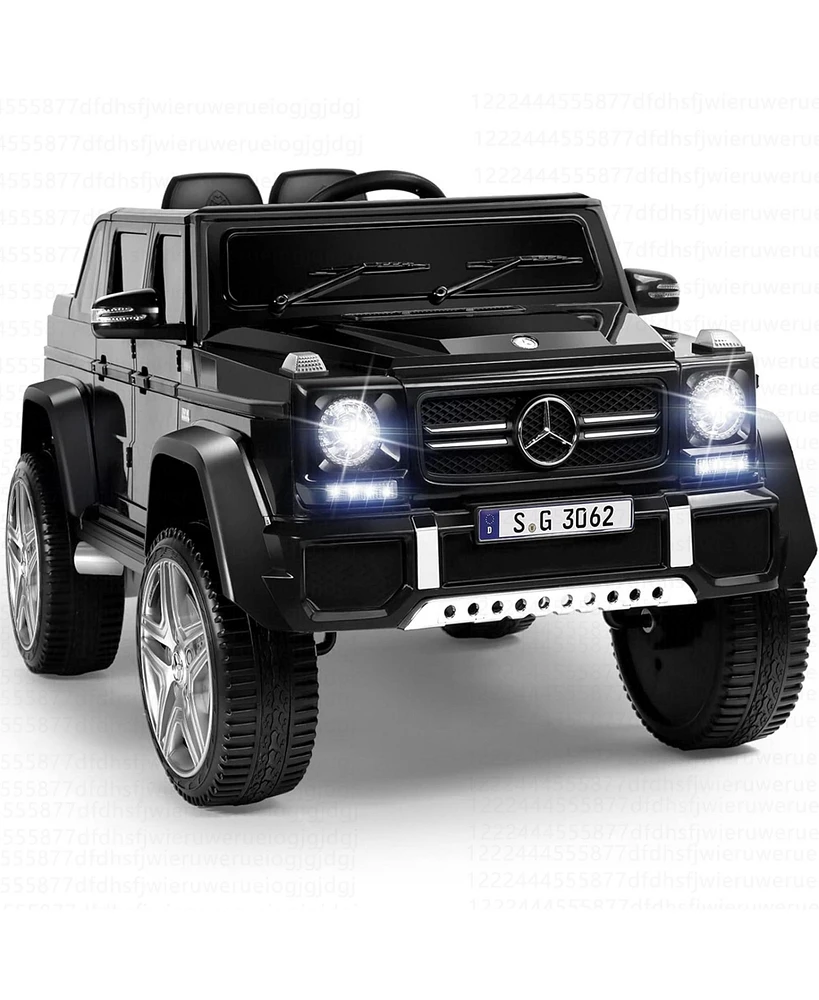 Costway Mercedes Benz 12V Electric Kids Ride On Car Rc Remote Control W/Trunk