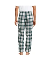 Lands' End Big & Tall Flannel Pajama Pants