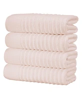 Linery & Co Co. Combed Cotton -Piece Bath Towel Set