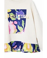 Desigual Girls Girls's Floral sweatshirt