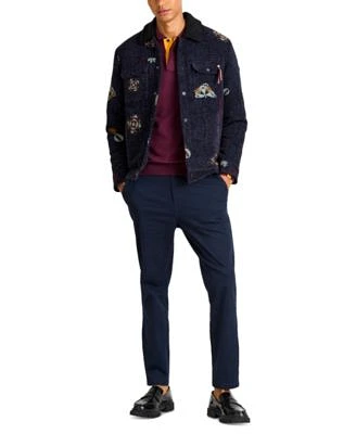 Scotch Soda Mens Textured Jacket Polo Pants