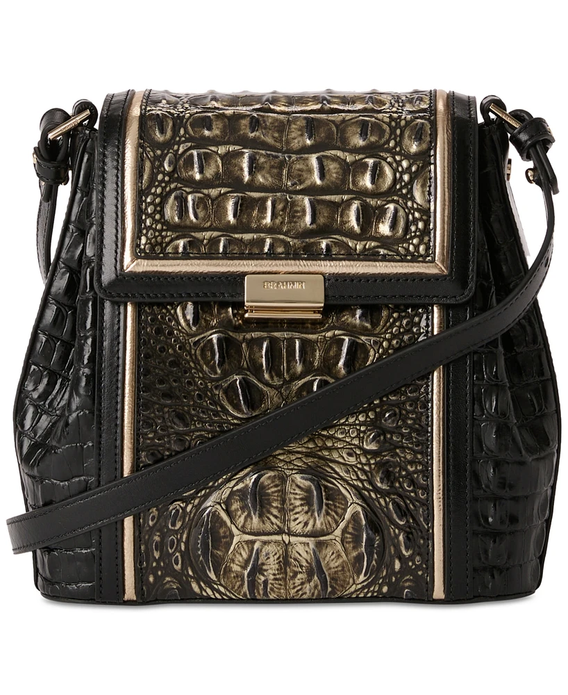 Brahmin Margo Sarastro Leather Crossbody Bag