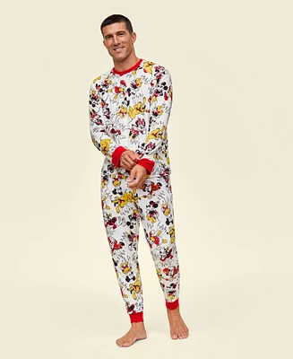 Disney | Macy's Men's 2-Pc Parade Balloons Matching Family Pajamas Set, Created for