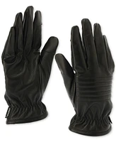 Calvin Klein Men's Quilted Leather Gloves