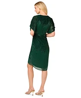 Adrianna by Papell Women's Beaded Dolman-Sleeve Dress