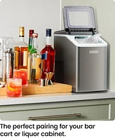 Chefman Iceman The Pebble Countertop Ice Machine