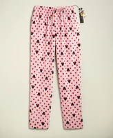 Disney | Macy's Adult Unisex Minnie Mouse Plush Fleece Pants, Created for