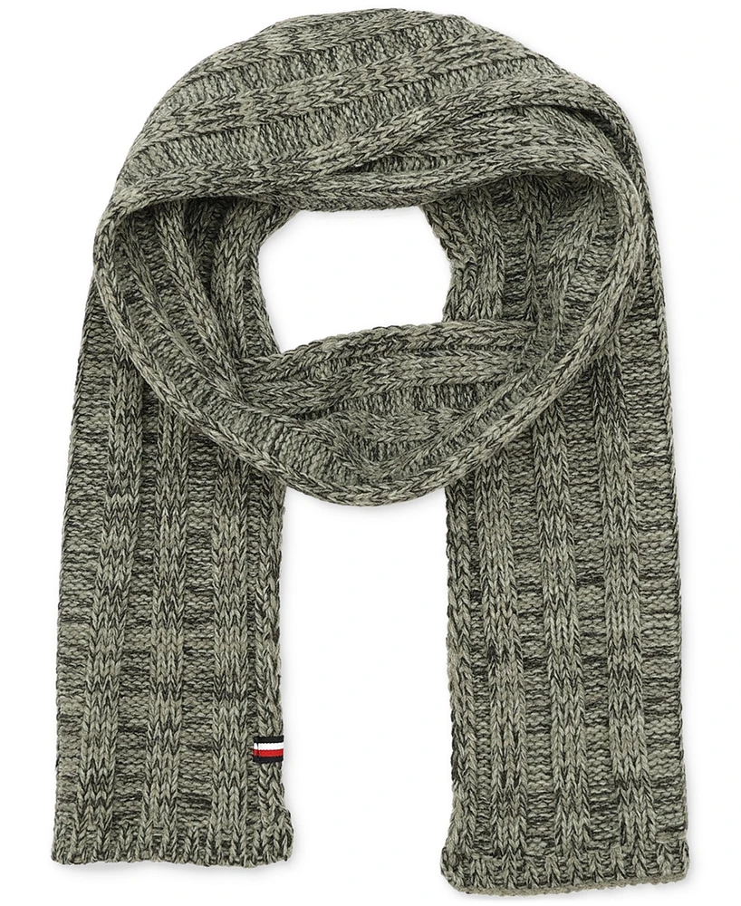 Tommy Hilfiger Men's Chunky Ribbed Scarf