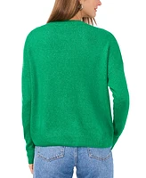 Vince Camuto Women's Ribbed Crewneck Long-Sleeve Sweater