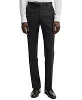 Boss by Hugo Men's Micro-Patterned Slim-Fit Suit