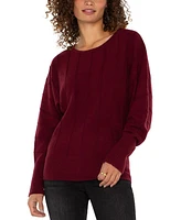 Liverpool Los Angeles Women's Dolman-Sleeve Sweater