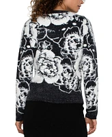 Liverpool Los Angeles Women's Floral Crewneck Sweater