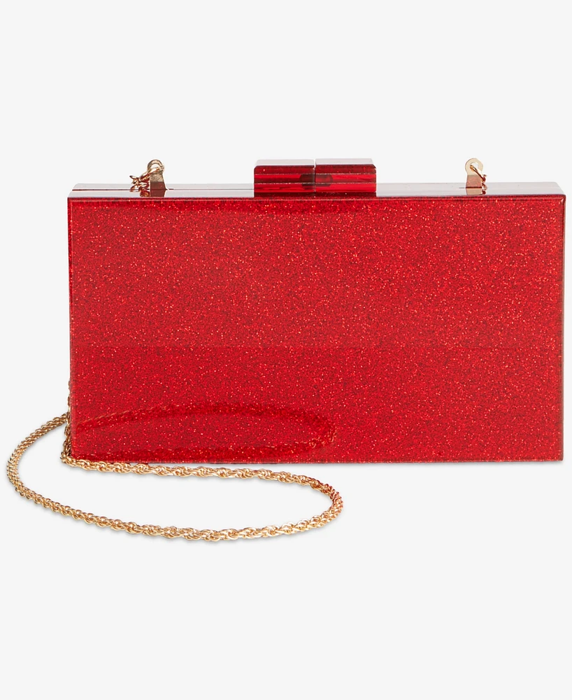 I.n.c. International Concepts Mini Acrylic Sparkle Clutch Crossbody, Created for Macy's