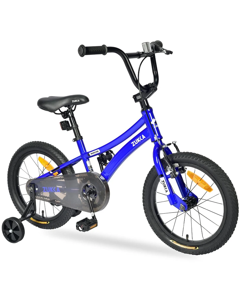 Slickblue Kids' Bike with Training Wheels